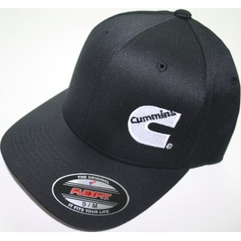 Diesel Power Plus Cummins Flex Fit Flexfit Fitted Dodge Cap Black Hat Large/XLarge