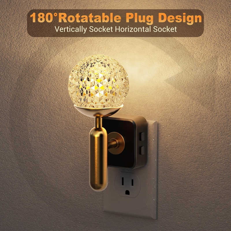 JandCase Night Light, Night Lights Plug into Wall, Color Change