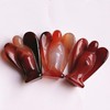 Bacatgem Natural Carnelian Healing Crystal Prayer Guardian Angel Statue,2 Inchs
