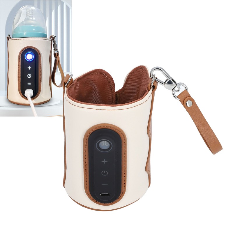 Bottle Warmer Bag 26 Levels USB Milk Bottle Heating Bag