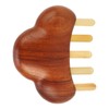 Rosewood Meridian Comb Wide Comb Teeth Reduce Stress Wooden Scalp