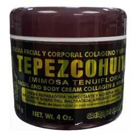 Crema Facial Y Corporal De Tepezcohuite 120 G                                                                                                         