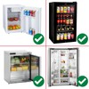 SPARES2GO Fridge Shelf compatible with Dometic Refrigerator Freezer Adjustable White