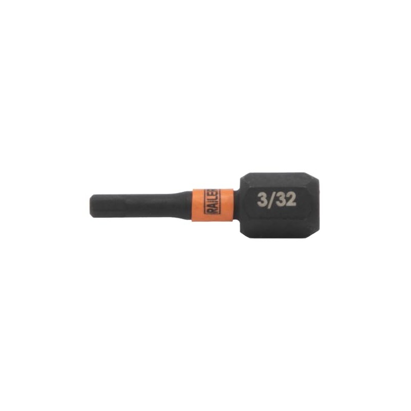 Hex 3/32" Impact Driver Bit - Railer Allen Wrench Drill