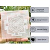 Prajet Selenite Square Plate for Energy Healing & Meditation |