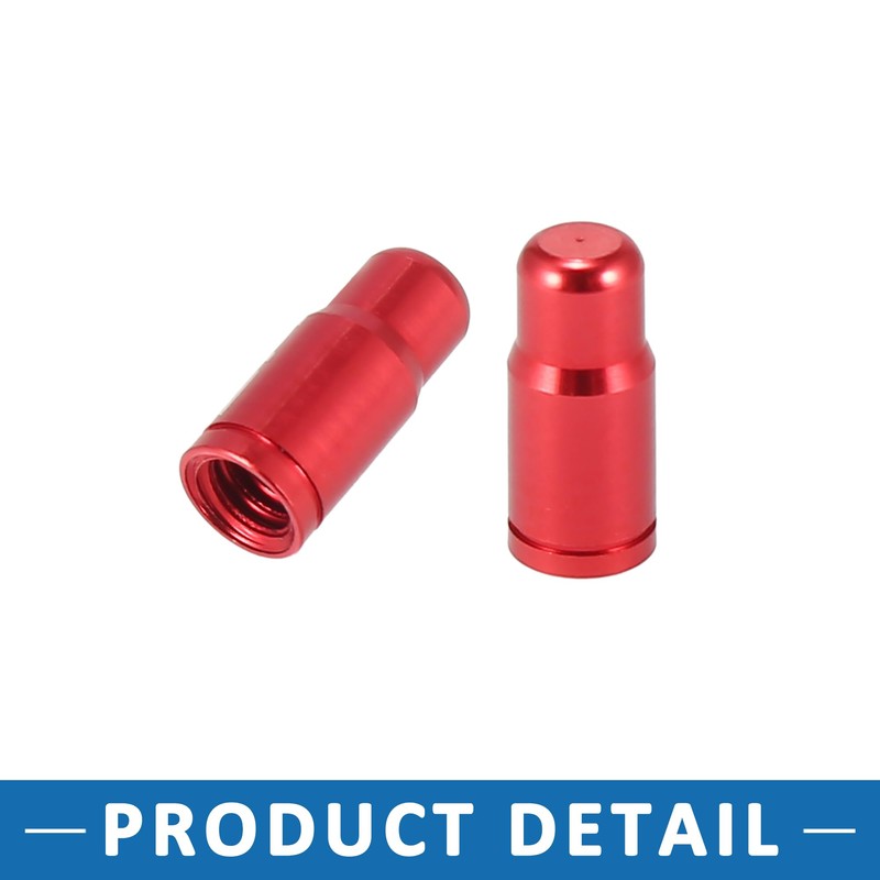 A ABSOPRO Type Valve Caps Dust Covers for Bicycle Road