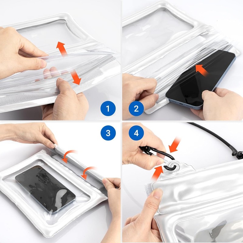 Bolsa Impermeable para Playa y Celular – Bolsa Cruzada Flotante
