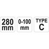 'Yato yt-2466 – Clamp-On Attachment Type C 11 (280 mm)