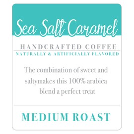 Highland Park Coffee Single Serve Coffee Pods Compatible with Keurig K Cup Brewers, Sea Salt Caramel, 80 Count