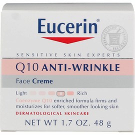 Eucerin Sensitive Skin Experts Q10 Anti-Wrinkle Face Creme 1.70 oz ( Pack of 11)