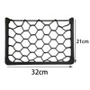 4pcs Campervan Storage Nets Large Size Car Elastic String Mesh