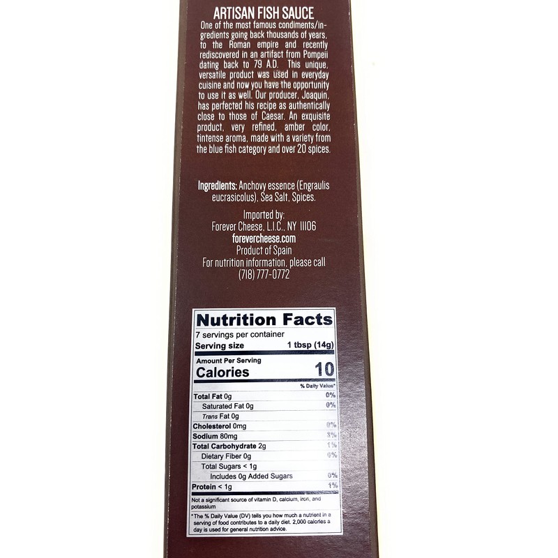 Flor De Garum, Artisan Fish Sauce, 3.38 fl.oz