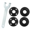 Unlorspy 5 Pcs Grinder Flange Angle Wrench Kit,Include 4 Pcs