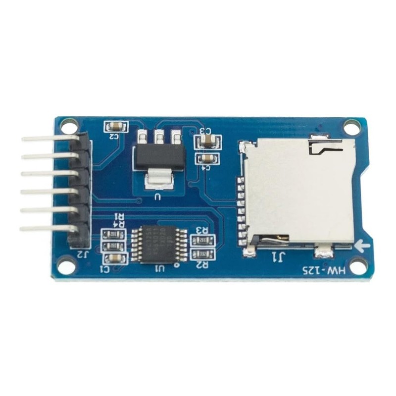 Funsto 5pcs Micro SD Card Mini TF Card Reader Module