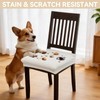Waterproof Dining Chair Covers Set of 4, Stretch Kitchen Seat