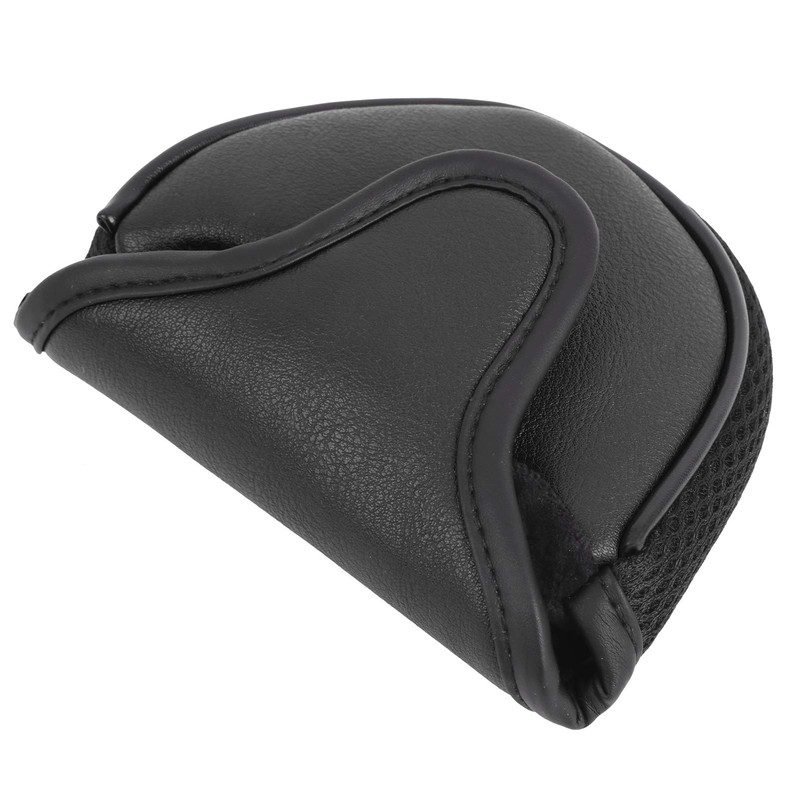 RiToEasysports Putter Covers, Waterproof Protective Covers, Headcover, Semicircle PU Leather