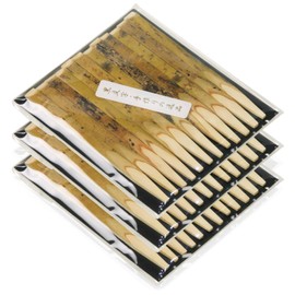 Morikuru TK08-11 Candy Toothpicks, Black Letters, 3.5 inches (9 cm), Made in Japan, 12 x 3 Pieces, Black Mount Toothpicks, SG Wonder zone