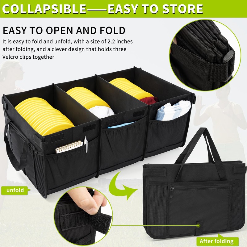ITHWIU Disc Golf Storage Bag with Cover Large Capacity with