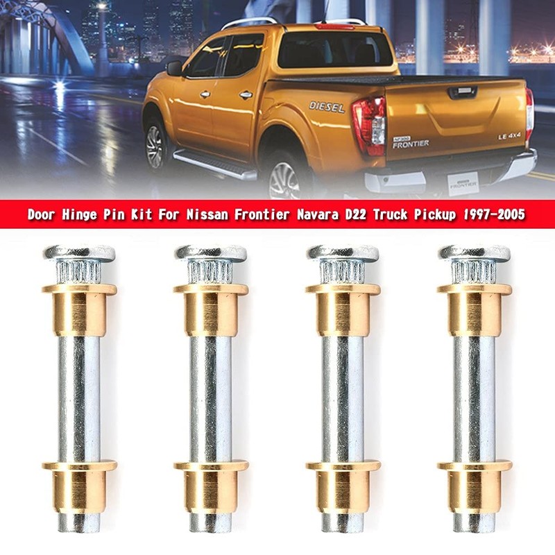 Areyourshop Door Hinge Pin Kit For Nissan Frontier Navara D22