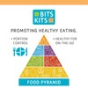Bits Kits Stainless Steel Reusable Condiment and Snack Containers, Set