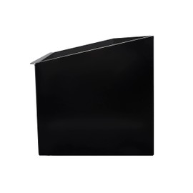 Extreme Max 5001.6154 Aluminum Dual Fuel Jug Holder - Fits Two 5 Gallon Containers, Storage Organizer for Enclosed Race Trailer, Shop, Garage, Storage - Black