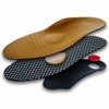 Lenzen Premium Leather Footbed Insole with Metatarsal Support, beige