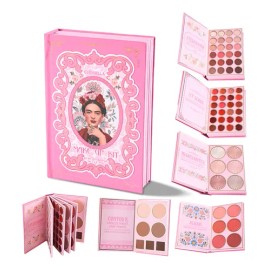 5 En 1 Paleta Sombras, Contorno, Iluminación, Labial Y Rubor                                                                                          