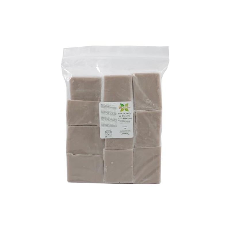 Base de Jabón de Glicerina 100% Mexicano (adicionada con aceites