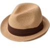 nakota Mixed Paper Hat, Men's, Women's, Straw Hat, Foldable, Panama