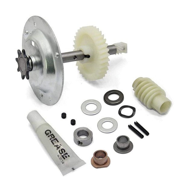 Gear and Sprocket Replacement Kit for Liftmaster 41c4220a, fits Chamberlain, Sears, Craftsman 1/3 and 1/2 HP Chain Drive Models (Chain Drive Gear and Sprocket Kit)