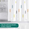4Pcs Magnetic Shower Curtain Drapery Weights, Waterproof Heavy Duty Curtain