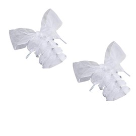 YFLY Shoe Laces, Soft Casual Flat Satin Ribbon Shoelaces Sneaker Shoestrings for Women Girls