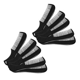 LALAFINA 10 Piezas Peine Mini Barba Barra De Cera Para El Cabello Tijeras De Bigote Cera Para Barba Peine Pequeño Portátil Bigote Barba El Plastico Hombre Necesidades Diarias Importante