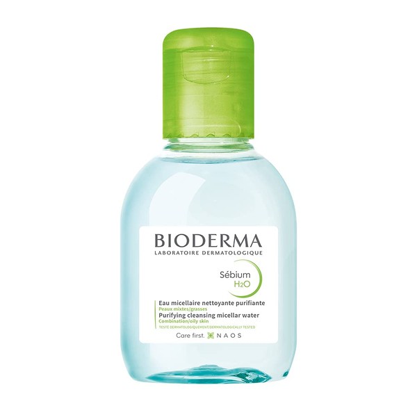 Bioderma Sevium H2O D 3.4 fl oz (100 ml), Cleansing Liquid, Pores, Cleansing Water, Makeup Remover, Acne, Sensitive Skin, Oily Skin, Mixed Skin, Moisturizing, No Additives, Oil Additives, Weak Acidity, Trial Kit, Men's Cosmetics