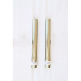 Metal Post Extension - Fence Extender (2 - PACK) 1-5/8 in dia