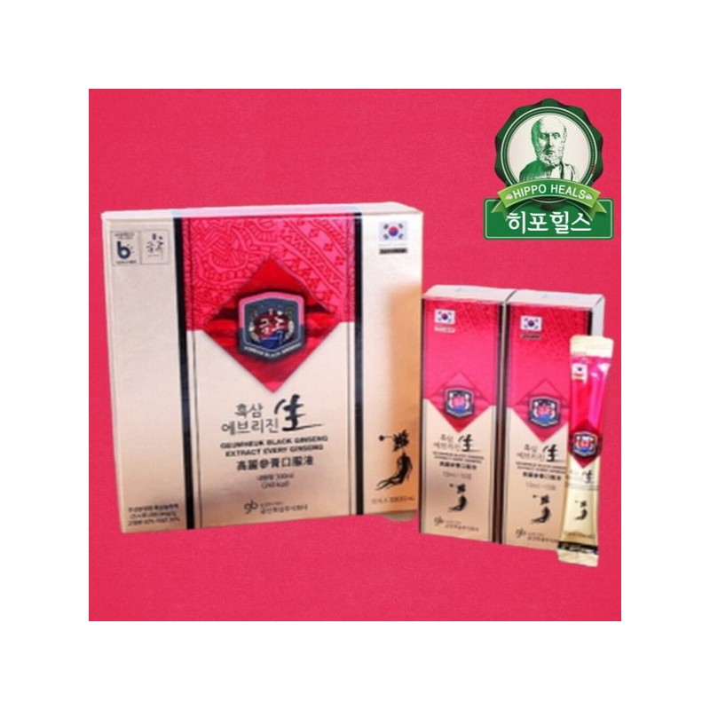 금산흑삼주식회사 금흑 흑삼 에브리진생 10ml 30포 Geumsan Black Ginseng Co.