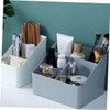 BUGUUYO 2pcs Multi-Compartment Toiletry Storage Box for Cosmetics and Jewelry