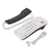 Corded Landline Telephone, Landline Phone with Flash Last Number Repeat