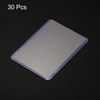 PATIKIL 30Pack Handelskarte Hülsen PVC Klar Spielkarten Beschützer Wasserdicht Kartenhalter