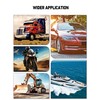 Automotive Test Light, Heavy Duty 5-90V Digital LED Electrical Tester,