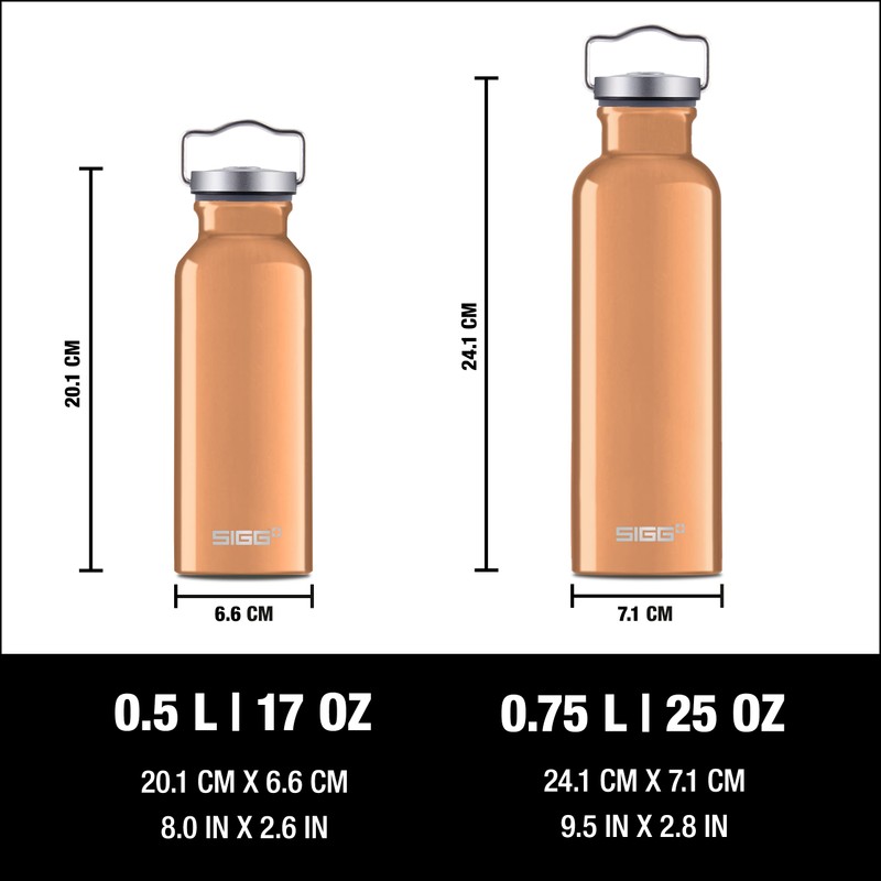 Sigg - Metal Water Bottle - Original - Made in