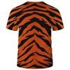Lurhonp Mens Novelty Tshirt 3D Tiger Print Graphic Funny T-Shirt,Color1,L