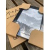 pf+a REAL GLASS A5 Frame - Black A5 Photo Frame