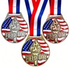YUJUE Field Day Medals for Awards Gold Sliver Bronze Winner
