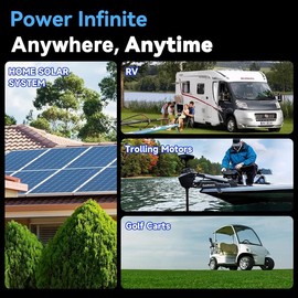 WattCycle 12V 100Ah LiFePO4 Lithium Battery - BCI Group 24, 15000 Cycles, Built-in 100A BMS, Low-Temperature Protection - Ideal for RVs, Golf Cart, Home Energy Storage, Boats , Marine Applications ,Camper, Van, Marine,Maintenance-Free - Color: 14.6V 20A 