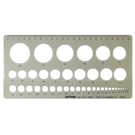 De rapasu Template Circle Ruler (Large) 31 – 101 E – 101 