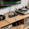 MICNAUX Phono Preamp for Turntable, Mini Hi-Fi Preamplifier with 3