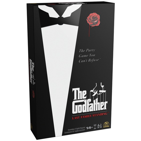 The Godfather, Last Family Standing Board Game Italian Film Fun Family Party Game Scary Movie Multiplayer Card Game, for Adults and Kids Ages 14 and up