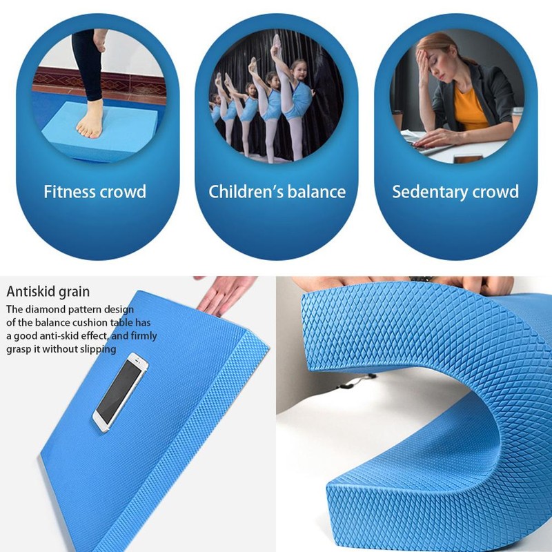 Balance Pad TPE Foam Large Yoga Mat for Stability Workout