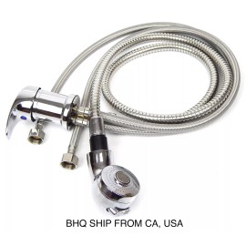 Beauty Headquarters Faucet and Spray Hose for Beauty Salon Shampoo Bowl Parts Kit